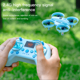 S4 Mini Remote Control Intelligent Obstacle Avoidance - Light Flow Hovering - Multiple Light Variations - Indoor And Outdoor Flight - Beginner Dr
