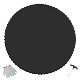 Replacement Trampoline Mat, Jumping Mat Fits 14ft Frame, Universal Jumping Mat for 14ft Round Trampoline (V-Ring: 72 V-Rings, size: 14 inch)